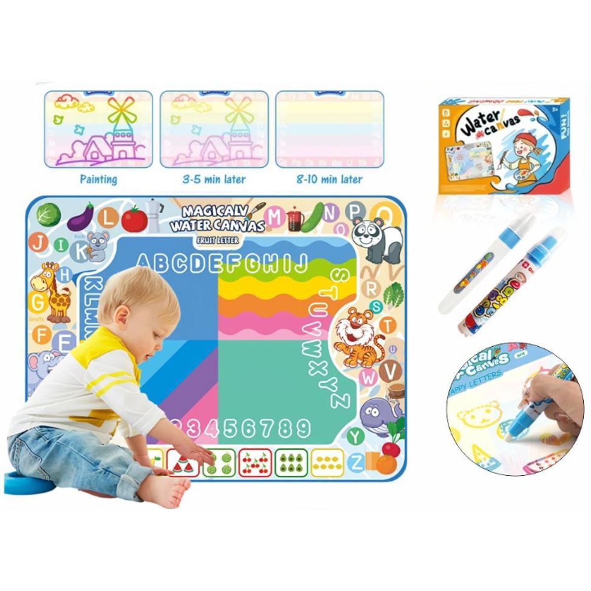 GENERICO - Alfombra Magica Para Pintar Con Agua