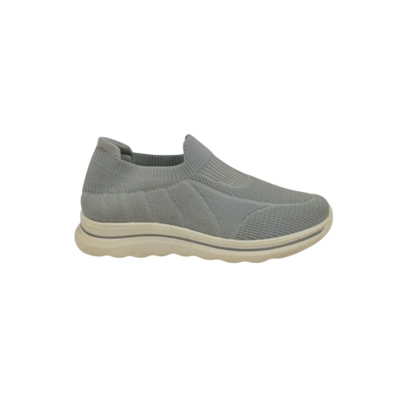 HERIEL - Zapatilla Gris Textil Mujer