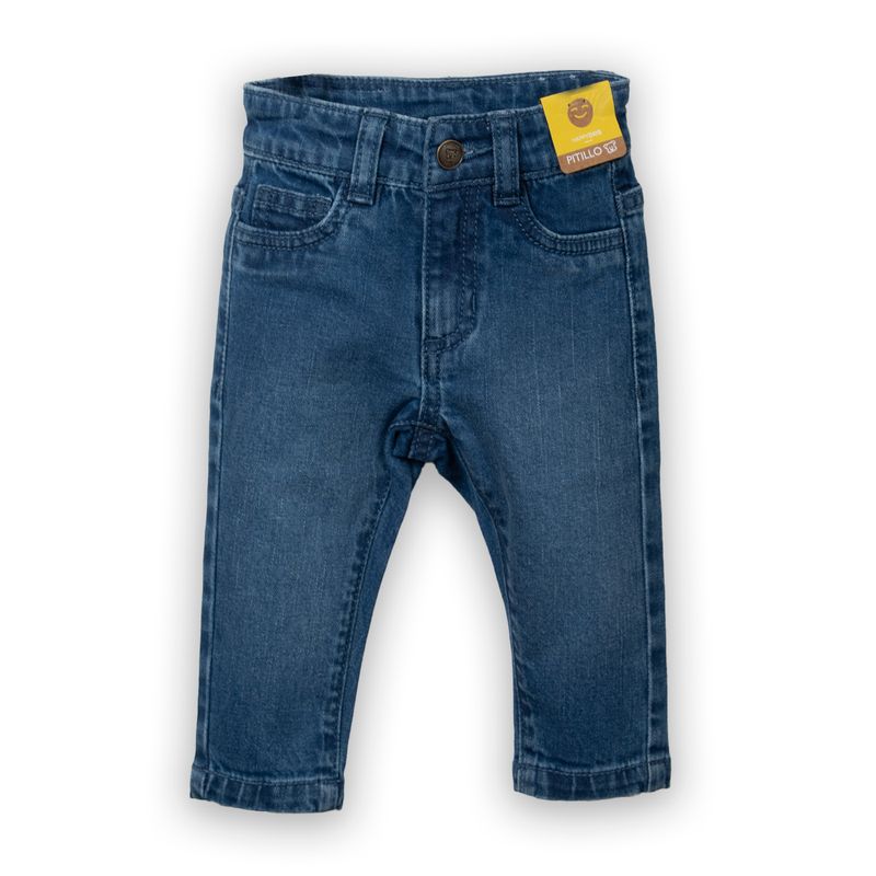 PILLIN - Jeans Denim Pillin PVC701-25DEN3M - Azul