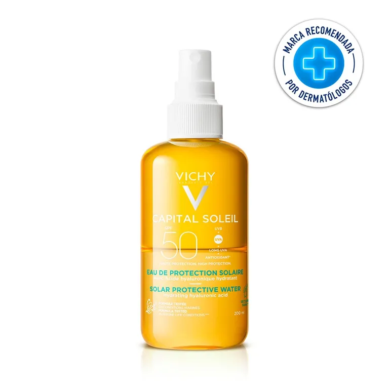 Protector Solar Corporal Agua Bronceante Ideal Soleil SPF50 200ml