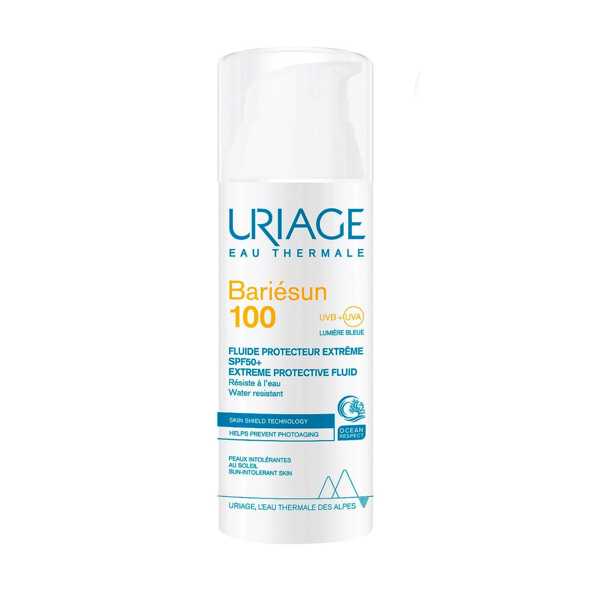 URIAGE - Protector Solar Facial Bariésun 100 Fluido Extremo FPS 50+ 50 ml de Uriage