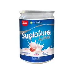SUPLALIM - SuplaSure® Active Frutilla Nutrición Equilibrada para Adultos Activos y Mayores Sin Lactosa