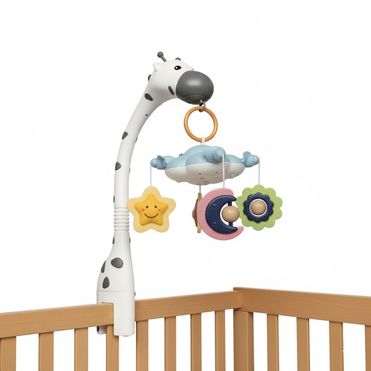 LUBABYCAS - Móvil Y Proyector Luz Espanta Cuco Control TM177 LuBabycas