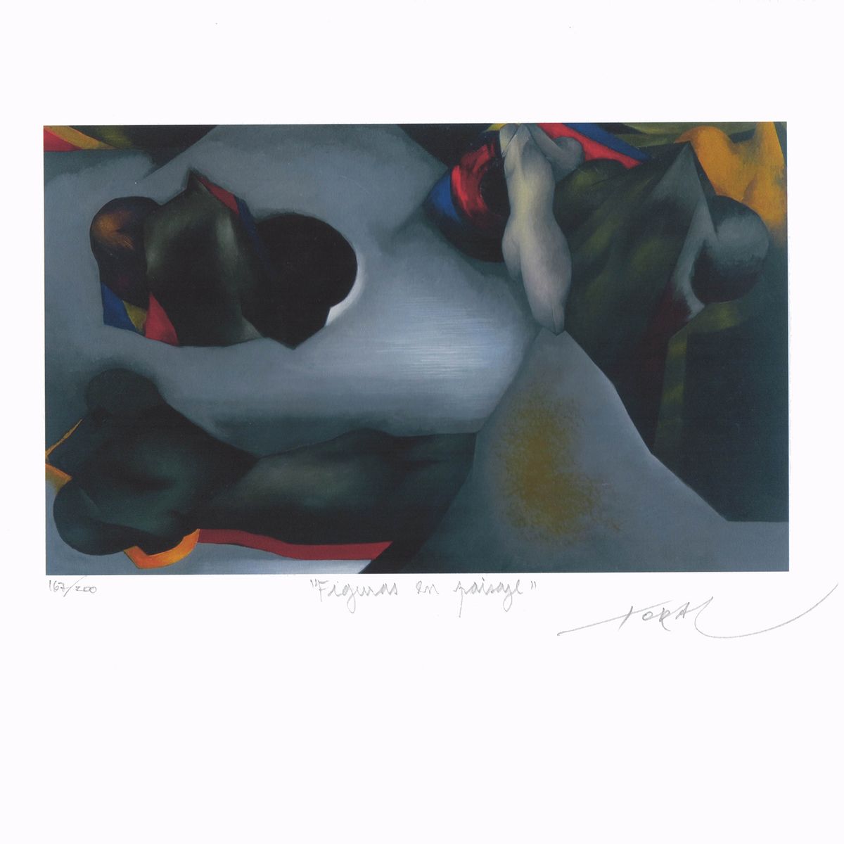GENERICO - Mario Toral - Figuras en paisaje