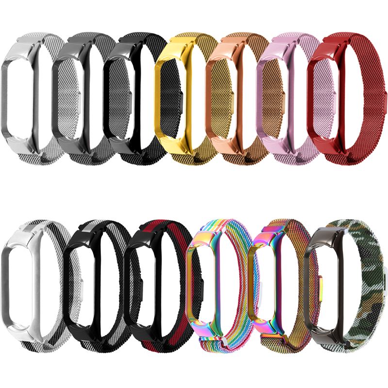 GENERICO - Correas Metalicas Compatible Con Xiaomi Mi Band 7