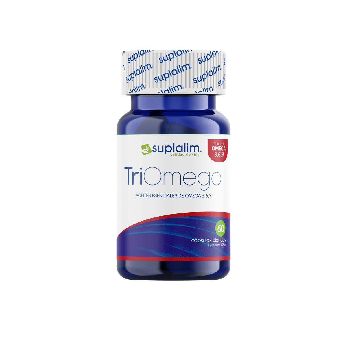 SUPLALIM - TriOmega X 60 – Ácidos Grasos Omega 3, 6 y 9