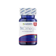 SUPLALIM - TriOmega X 60 – Ácidos Grasos Omega 3, 6 y 9 de Aceite de Pescado, Linaza y Oliva