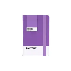 GENERICO - Libreta Pequeña 14x9cm Con Elastico Pantone - Violeta