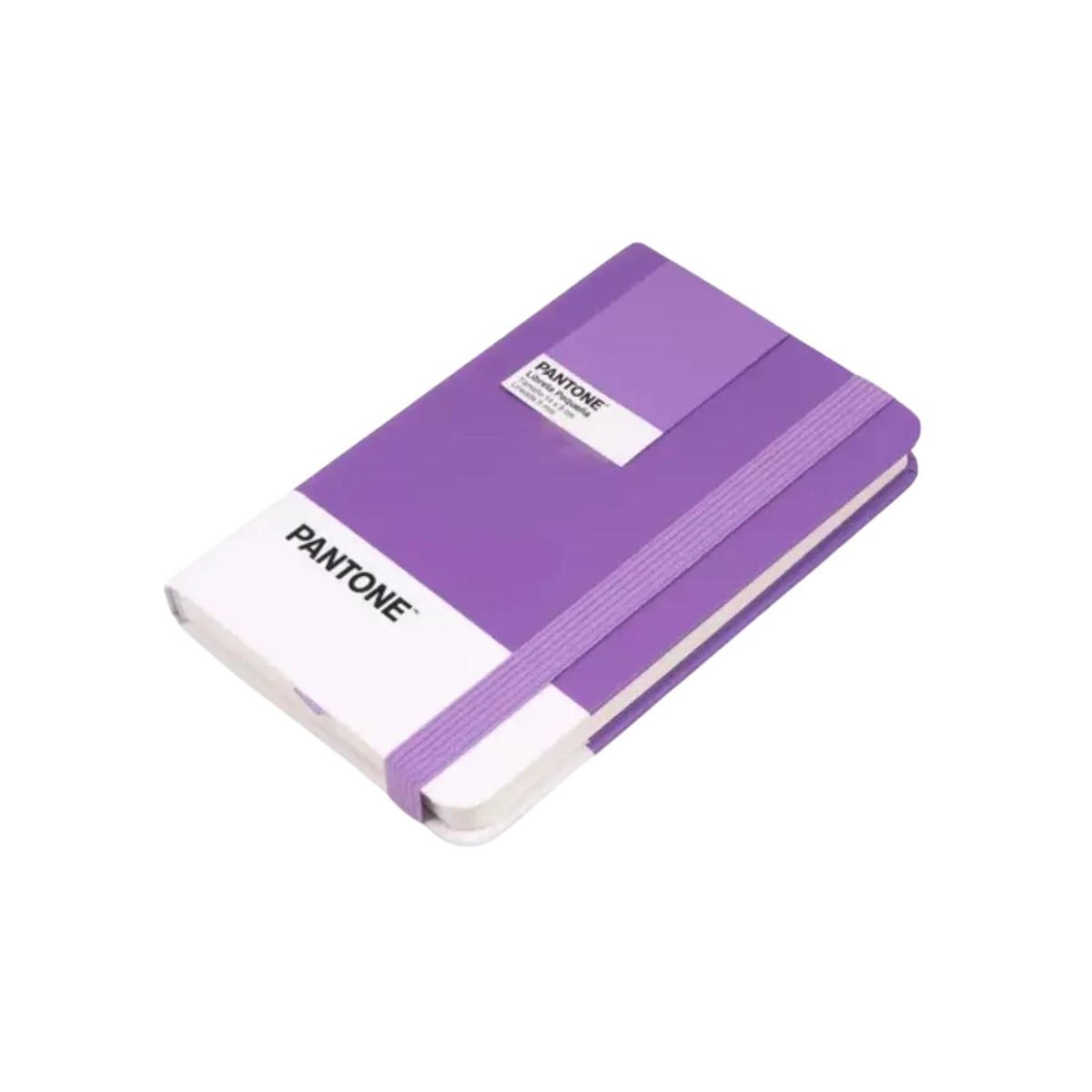 GENERICO - Libreta Pequeña 14x9cm Con Elastico. Pantone - Violeta
