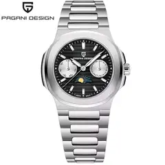 PAGANI - Reloj Dama de Cuarzo Multifuncional Cristal de Zafiro FLunar
