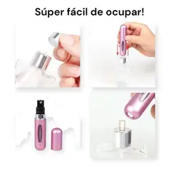 GENERICO - Pack x2 Botella Recargable Perfume Atomizador Portátil 5ml