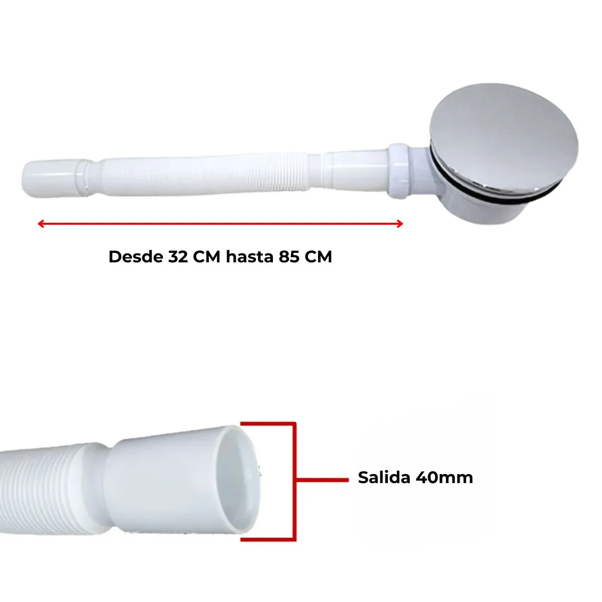 TAUMM - Desagüe receptáculo con sifón 120mm Shower Door Täumm