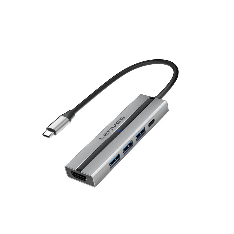 LENYES - HUB 5 en 1 Lenyes AX129 USB-C
