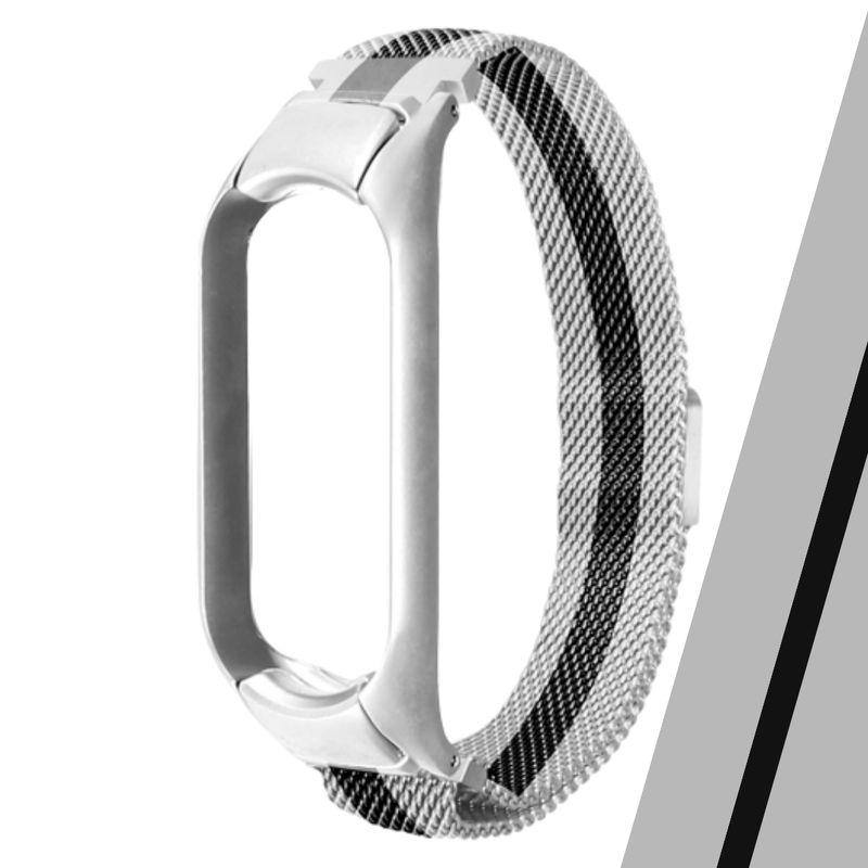 GENERICO - Correas Metalicas Compatible Con Xiaomi Mi Band 5-6