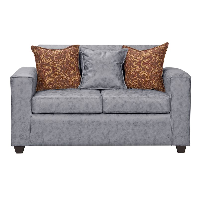GENERICO - Sofa 2 Cuerpos Ezeiza Gris
