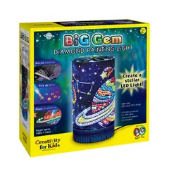 FABER-CASTELL - Juguete Creativity for Kids Pintura con Gemas Luz LED