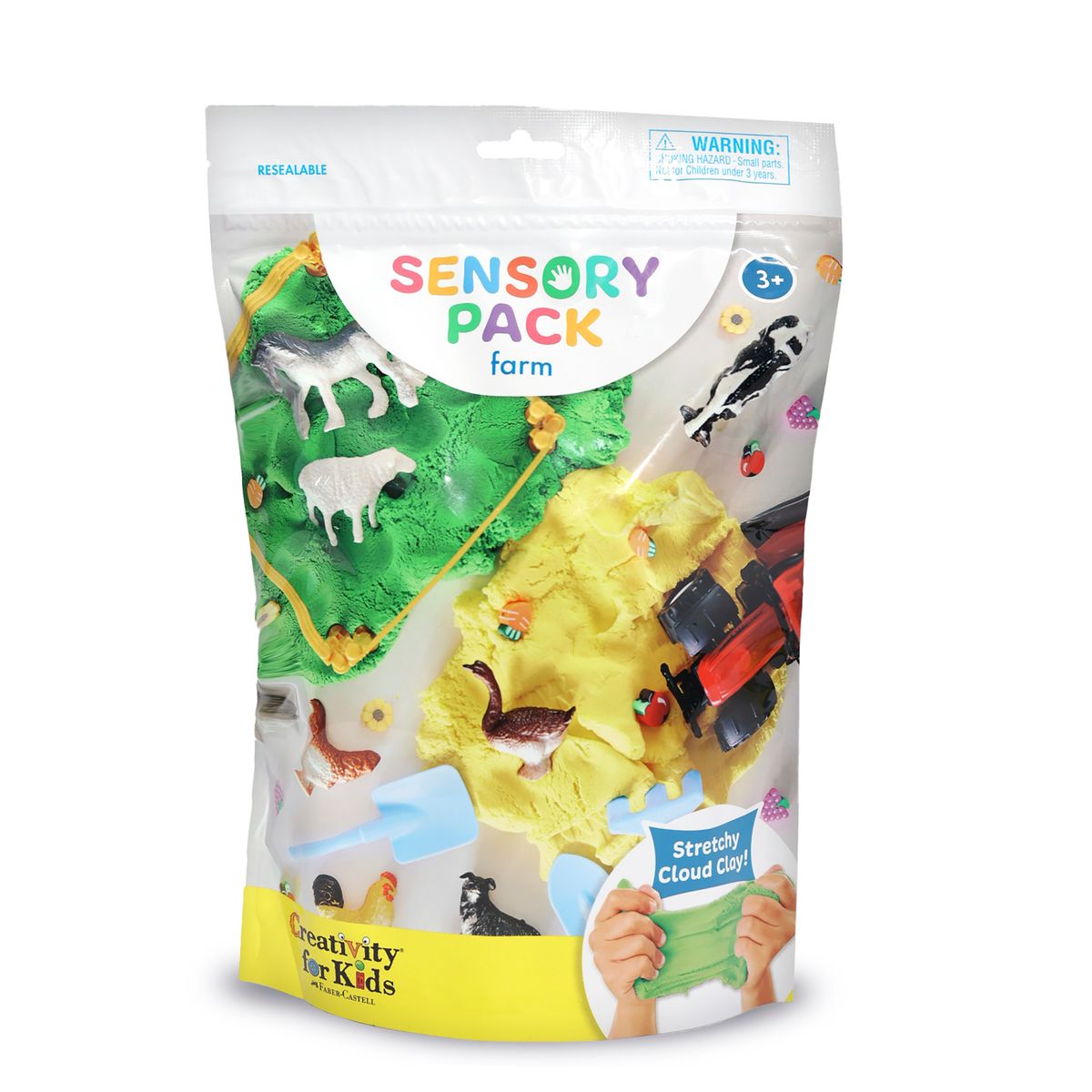 FABER-CASTELL - Juguete Creativity for Kids Kit Sensorial Infantil - Granja