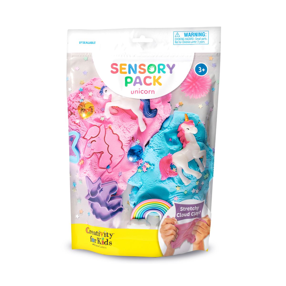FABER-CASTELL - Juguete Creativity for Kids Kit Sensorial Infantil Unicornio
