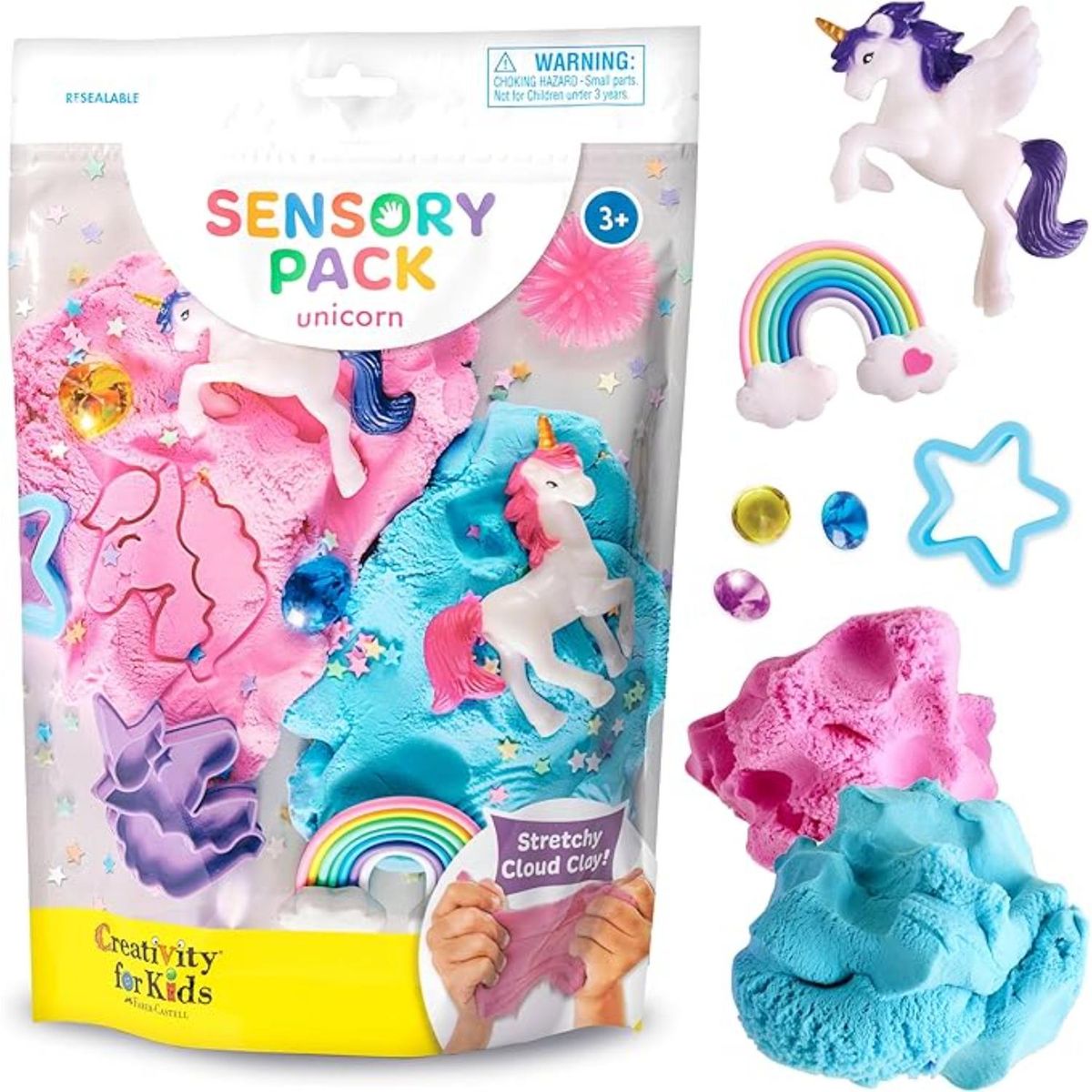 FABER-CASTELL - Juguete Creativity for Kids Kit Sensorial Infantil Unicornio