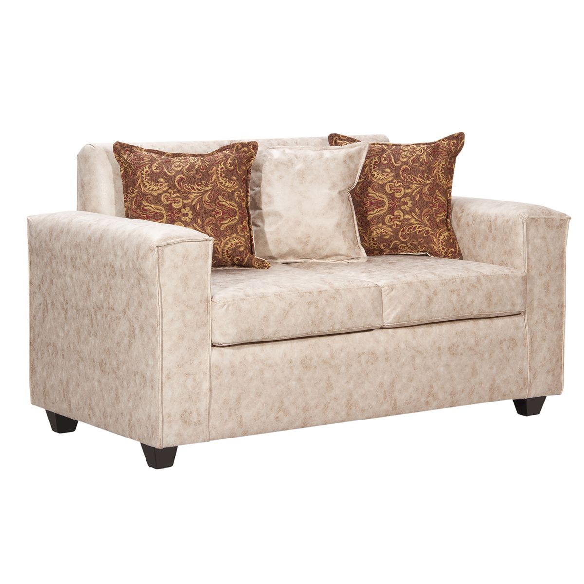 BLACK FACTORY - Sofa 2 Cuerpos Ezeiza Beige