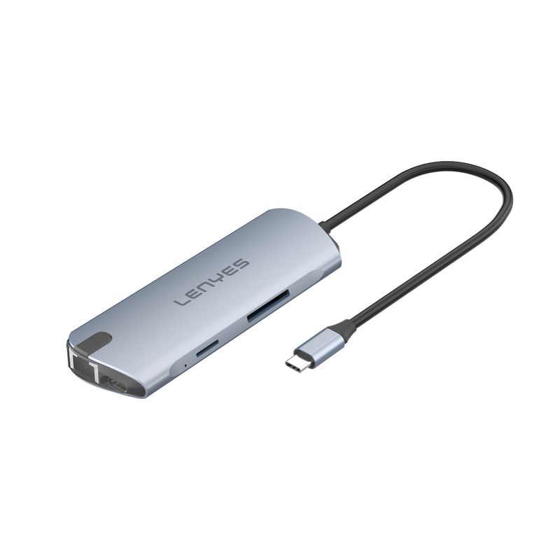 LENYES - HUB 9 en 1 Lenyes AX125 USB-C