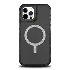 KBOD - Carcasa 360 Antigolpe Magnetic Brillo Urban Play Shinny Para iPhone 16 Pro Max Negro