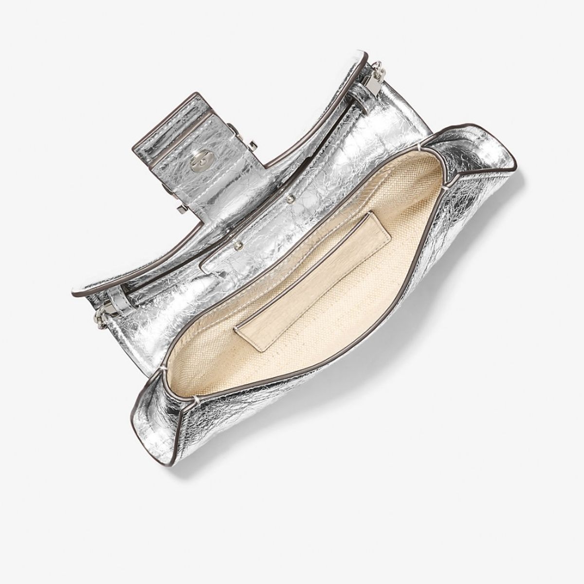 MICHAEL KORS - Cartera Michael Kors Colby Crackled Metallic