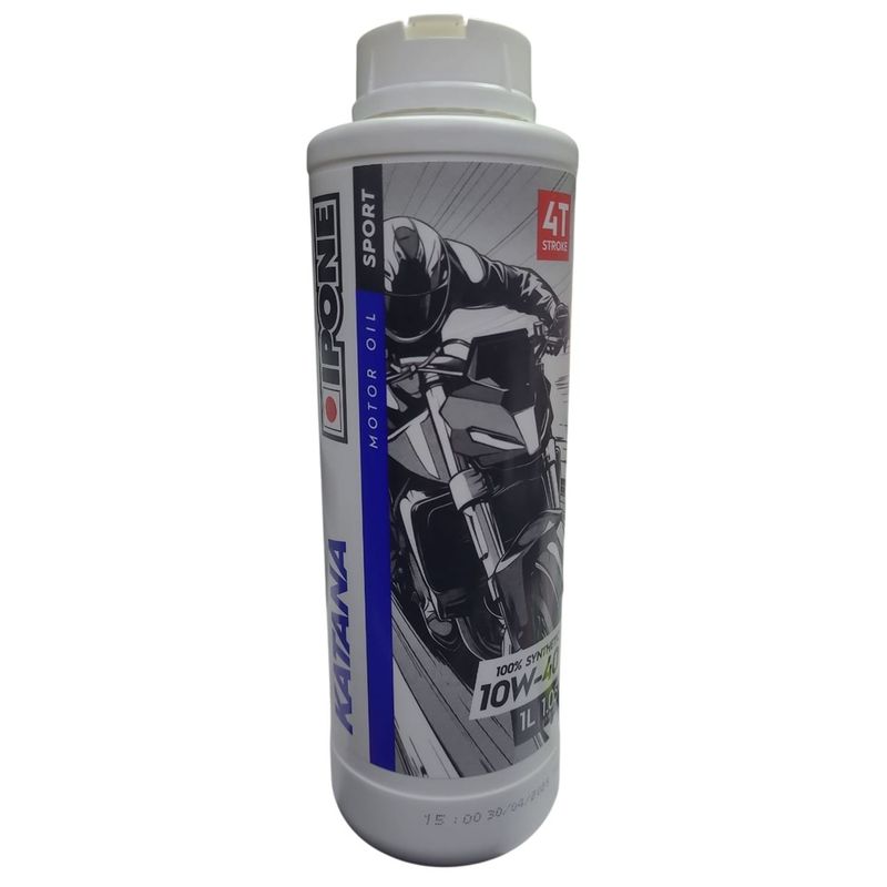 IPONE - Aceite de Moto 10w 40 Full Sintético Ipone 4T 1L