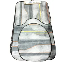 GENERICO - Set de baño alfombras diseño 3 piezas