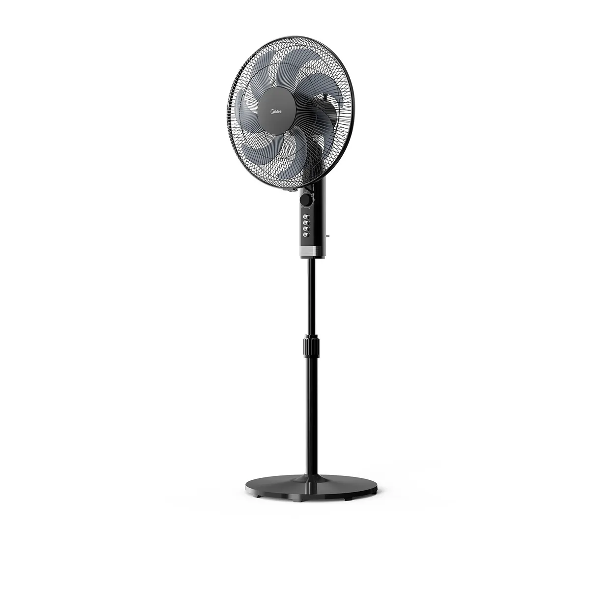 MIDEA - Ventilador de 7 aspas mecánico MF-P16M7HBK Midea