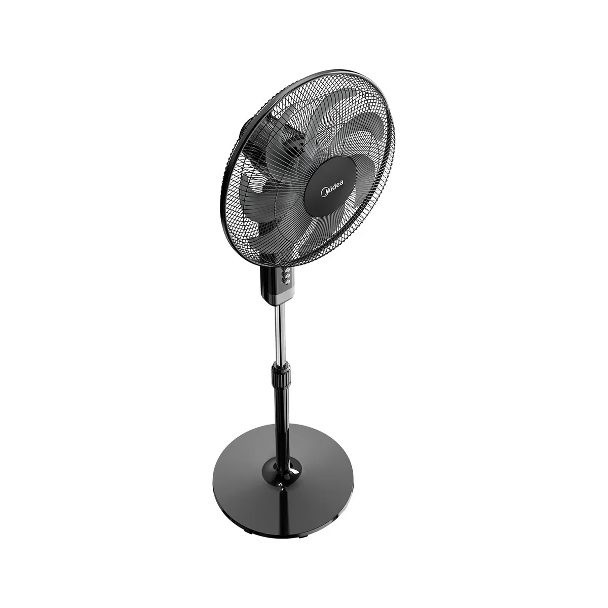 MIDEA - Ventilador de 7 aspas mecánico MF-P16M7HBK Midea