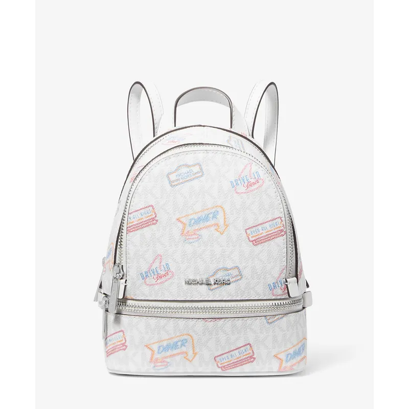 MICHAEL KORS - Mochila Michael Kors Mini Rhea Printed