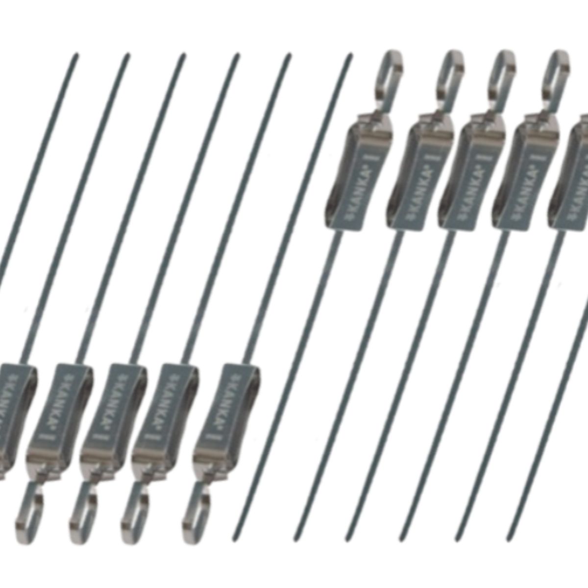 KANKA - KANKA - Set de 12 Brochetas Acero Inoxidable