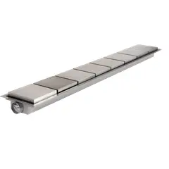 NO LOGO - Desagüe Industrial de Acero Inox Elleve Public 130 cm
