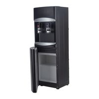 Dispensador de Agua Pedestal Fría Caliente Compresor 2 llaves