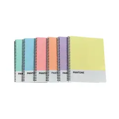 GENERICO - Pack 6 Cuadernos Universitario Colores Pastel 100 Hojas 7mm