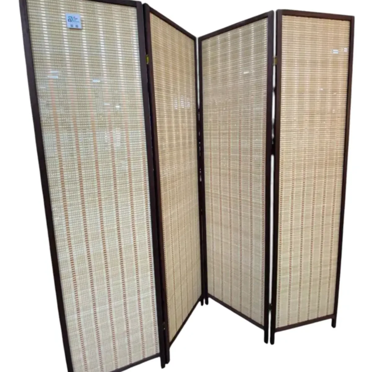 GENERICO - Biombo Separador de Ambientes De 4 Paneles