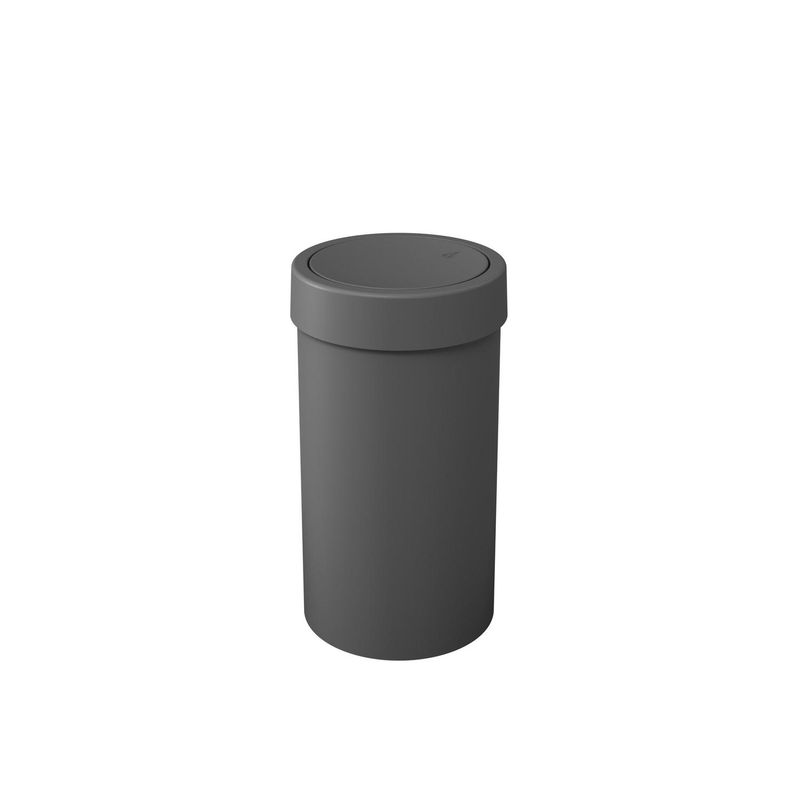 COZA - Basurero con Tapa Basculante 9 L Gris Grafito 