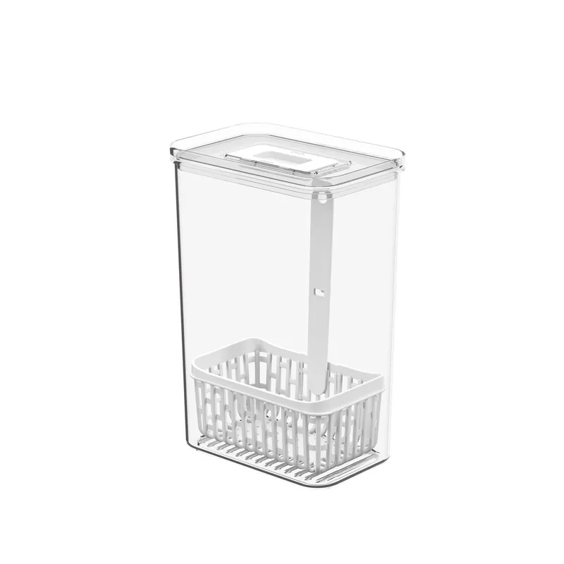 COZA - Organizador para Especias Frescas Dry 2,3 L Cristal 