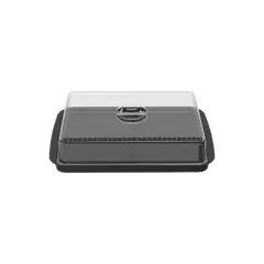 COZA - Contenedor para Jamón/Queso Doble Cozy Negro