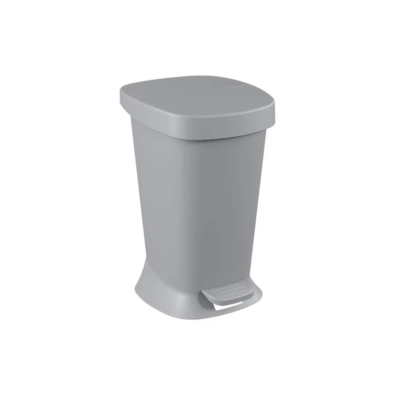 COZA - Basurero con Pedal New Square 5 L Gris Frío 