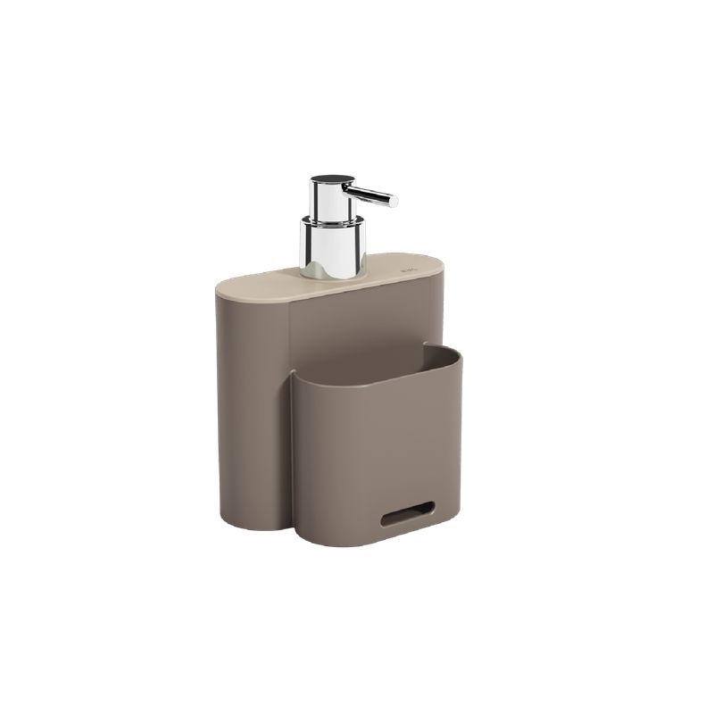 COZA - Dispensador para Detergente Flat 500ml Gris 