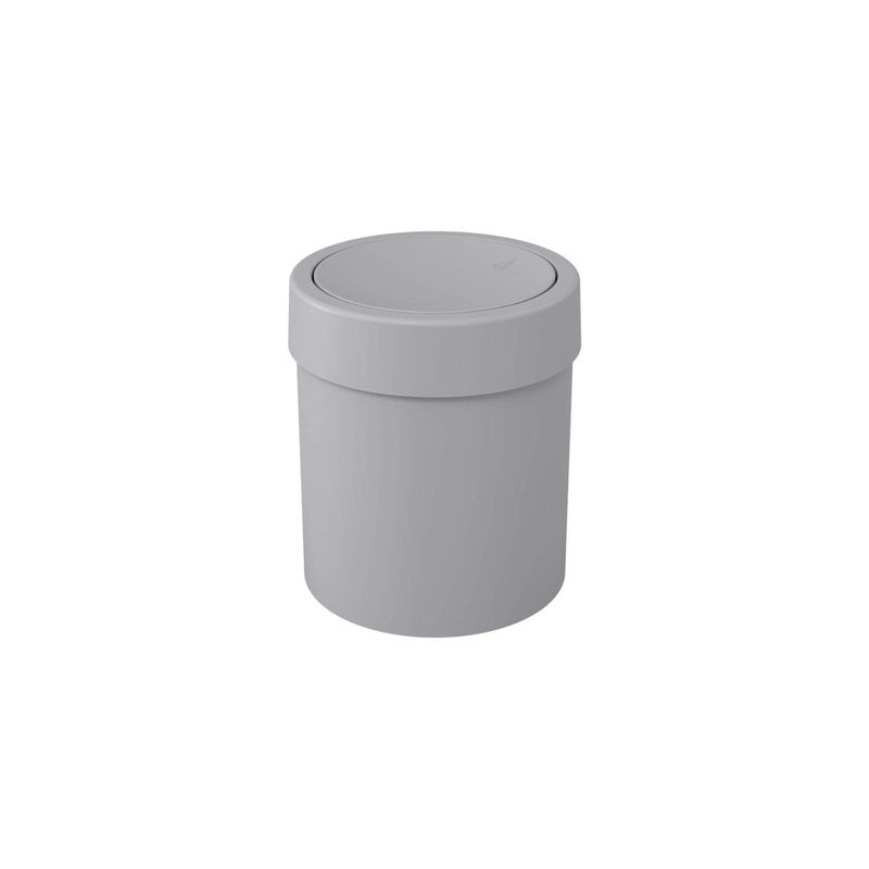 COZA - Basurero con Tapa Basculante 5 L Gris Frío 