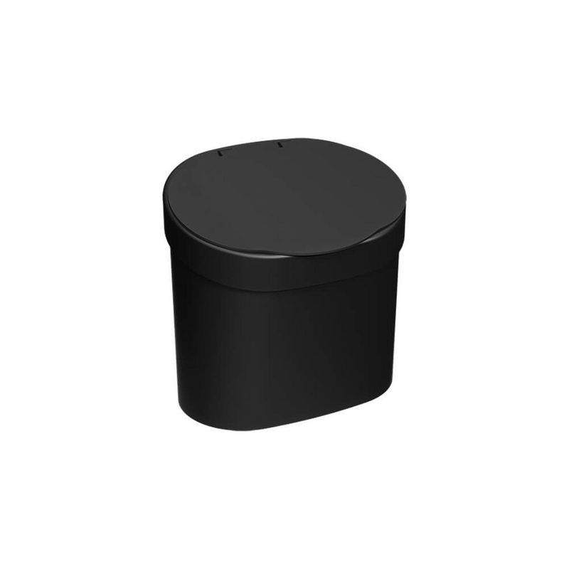 COZA - Basurero con Tapa Basic 4 L Negro 