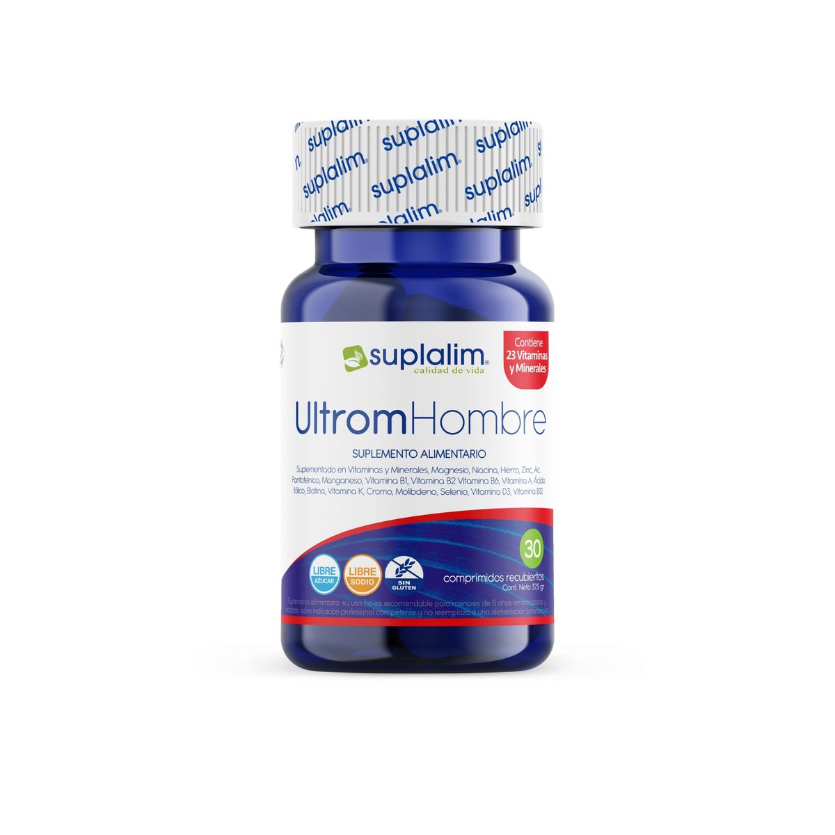 SUPLALIM - Ultrom Hombre x 30 Cápsulas – Multivitamínico