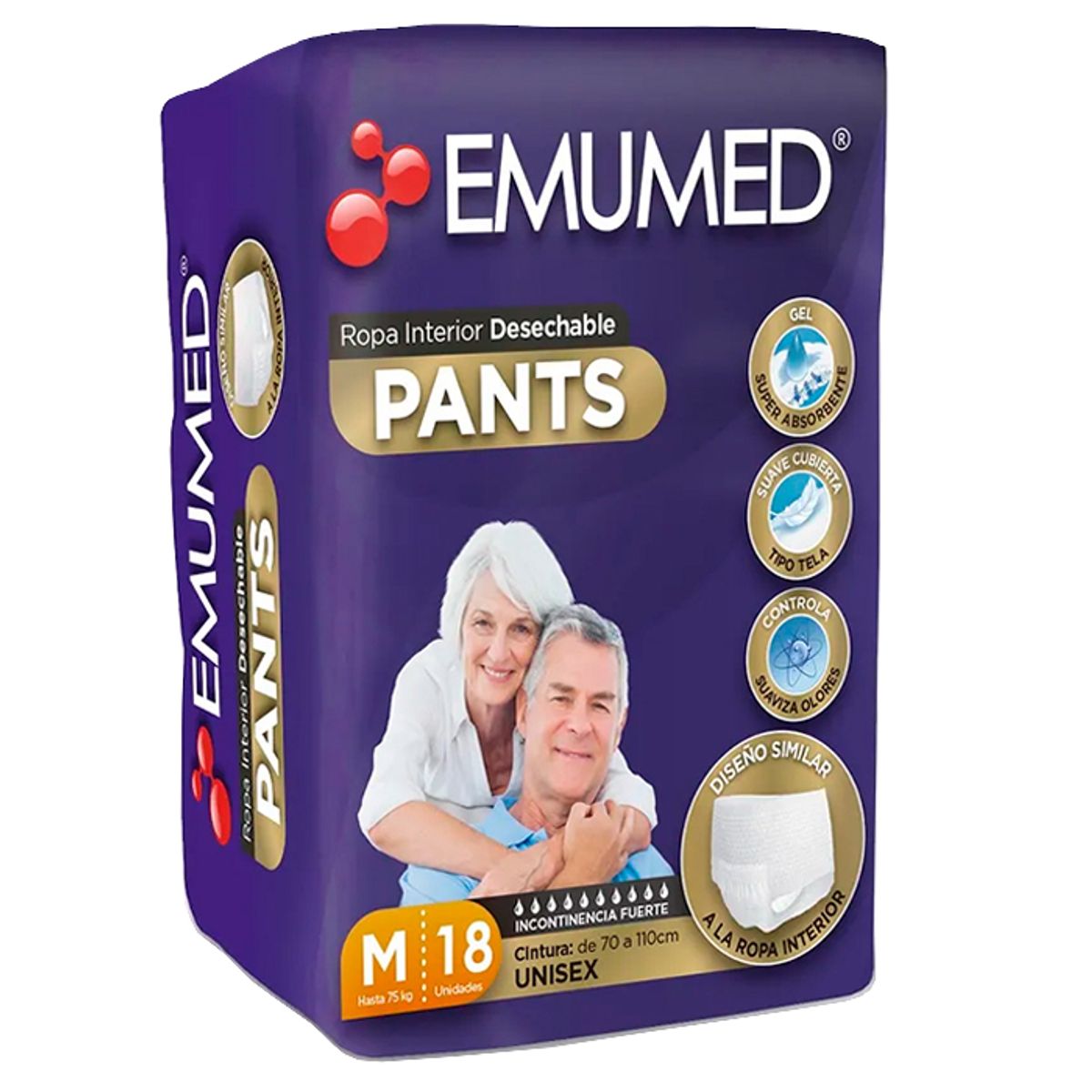 EMUMED - Pañal Pants Emumed M 18