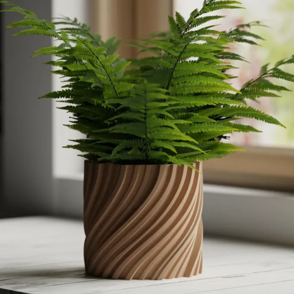 GENERICO - Maceta - Diseño ondulado