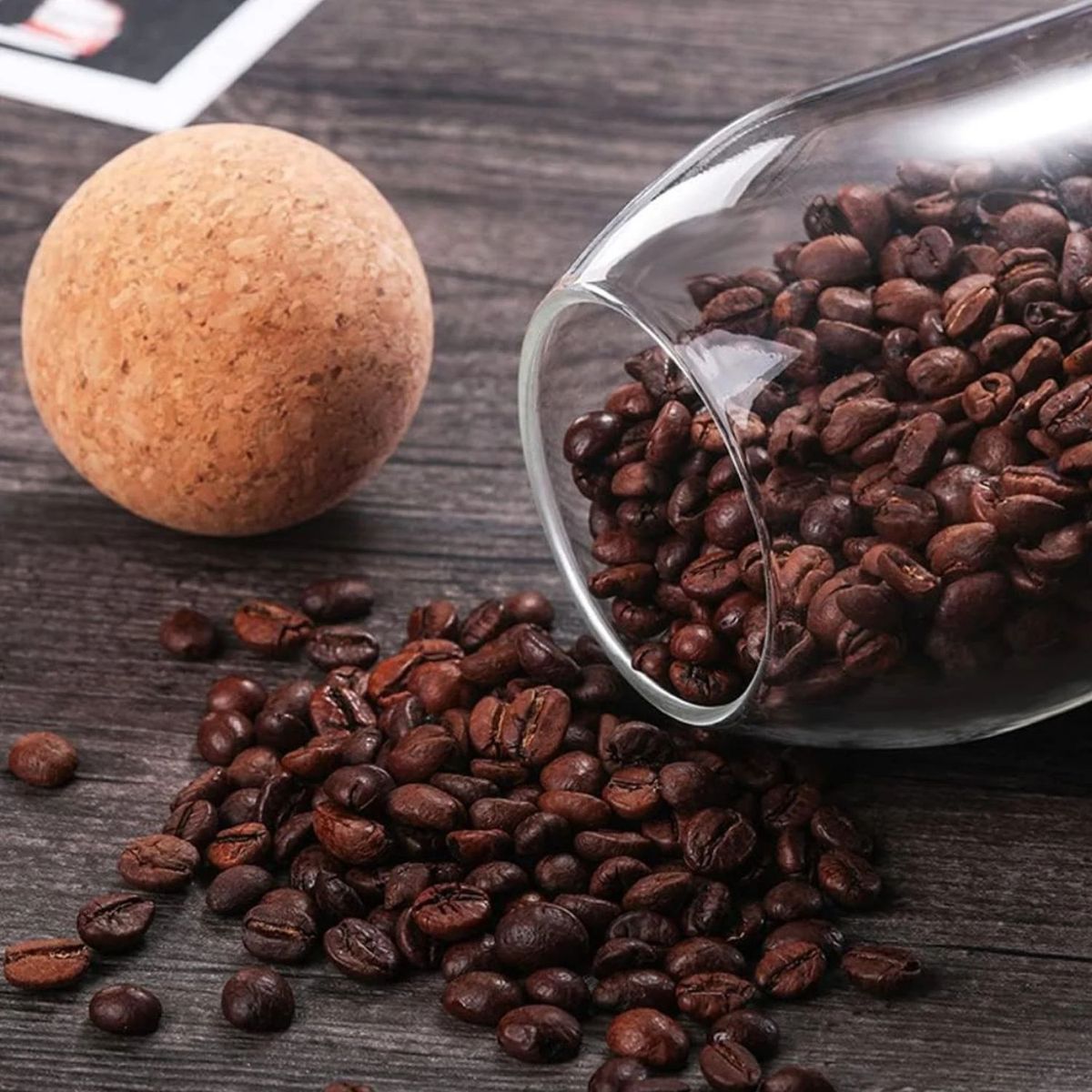 GENERICO - Set 2 Botellas Frascos Contenedor 1500mL Vidrio 25cm Tapa