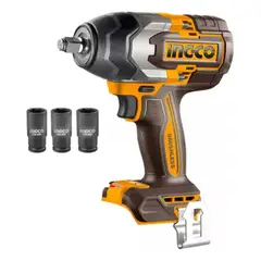 INGCO - Llave De Impacto 850nm Ciwli20851 Sbateria Cargado