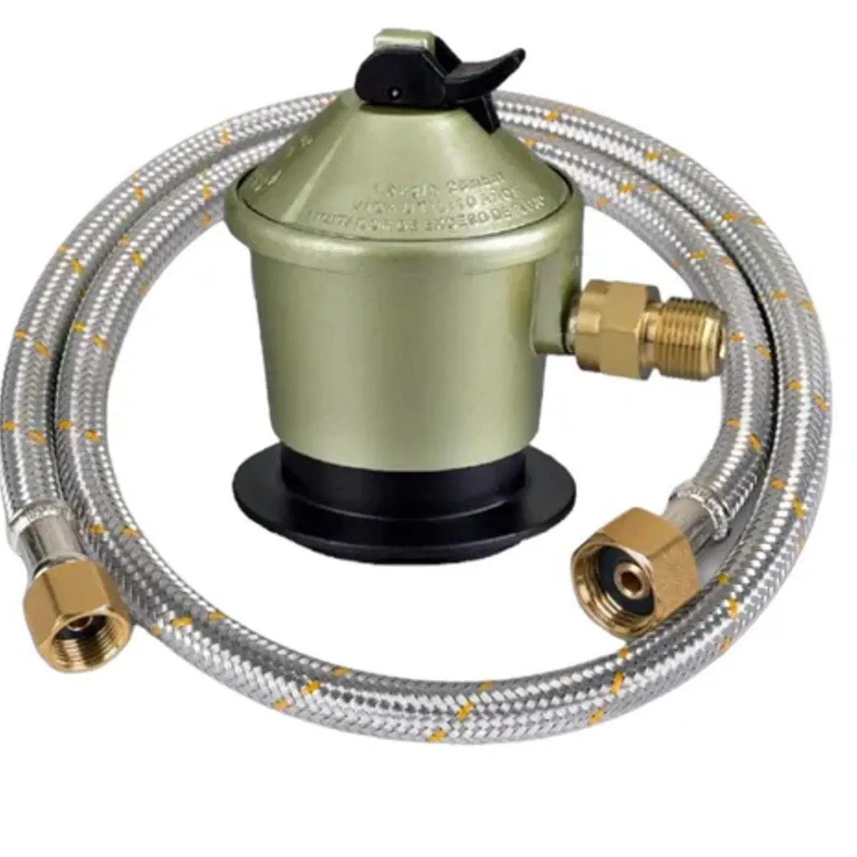 GENERICO - Kit Regulador Gas Cocina + Flexible Certificado SEC